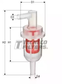 TECNECO FILTERS bn502 -  Топливный фильтр